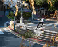 GREYSON BEAL quick ollie up 2 steps then krooks by GERARD RIERA